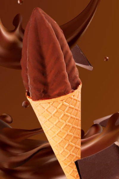 Cono chocolate