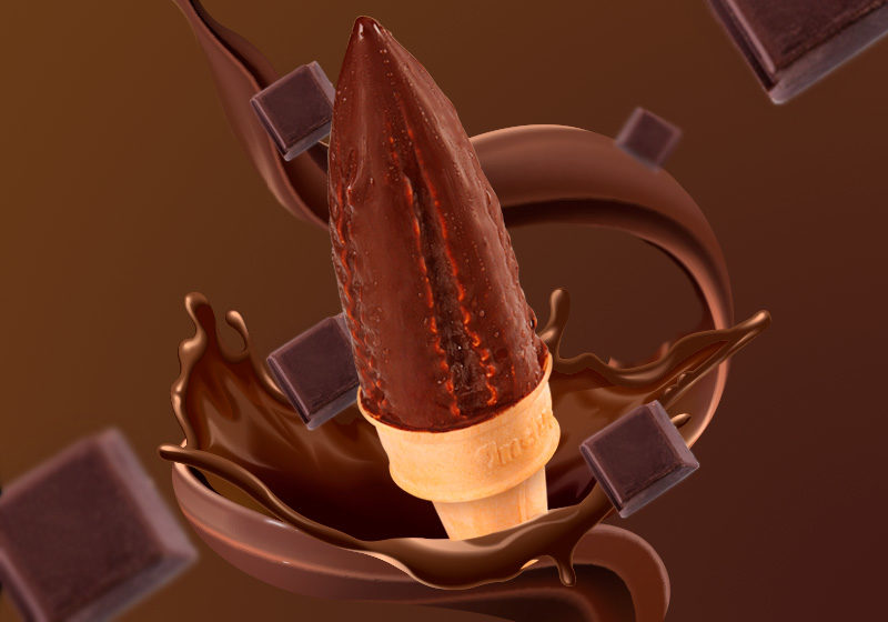 Cono chocolate